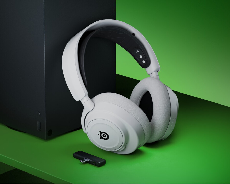 căști wireless arctis nova 7x albe - cutie cu defecte
