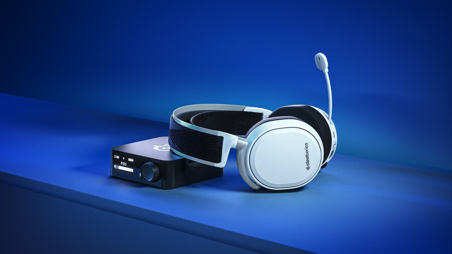 arctis pro wireless - alb