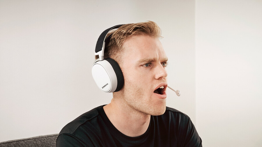 arctis pro wireless - alb