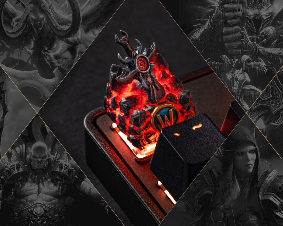 keycap artisan ediția world of warcraft