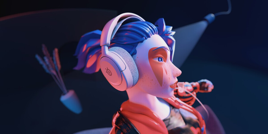 arctis nova 1 - alb
